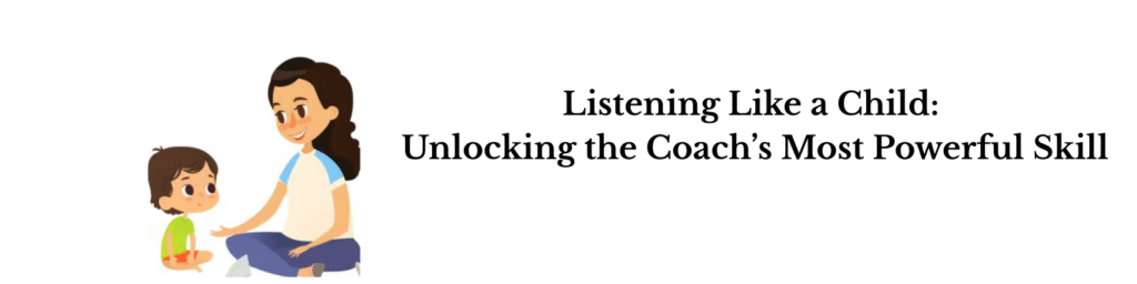 Child listening