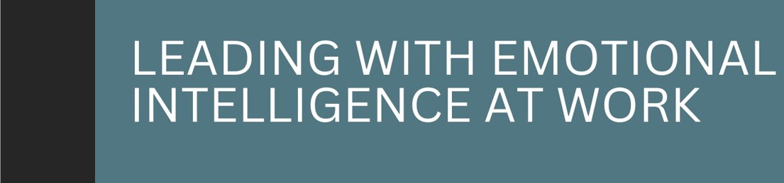 Leading with EI at Work