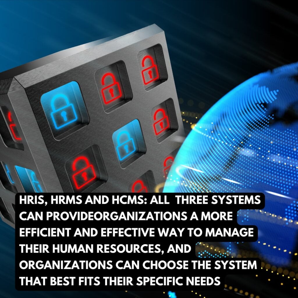 Difference between Human Resource Information System, Human Resource Management System and Human Capital Management System
