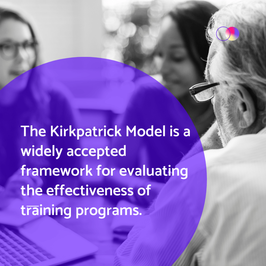 The Kirkpatrick Model - Corporate Training The Kirkpatrick Model - Corporate Training