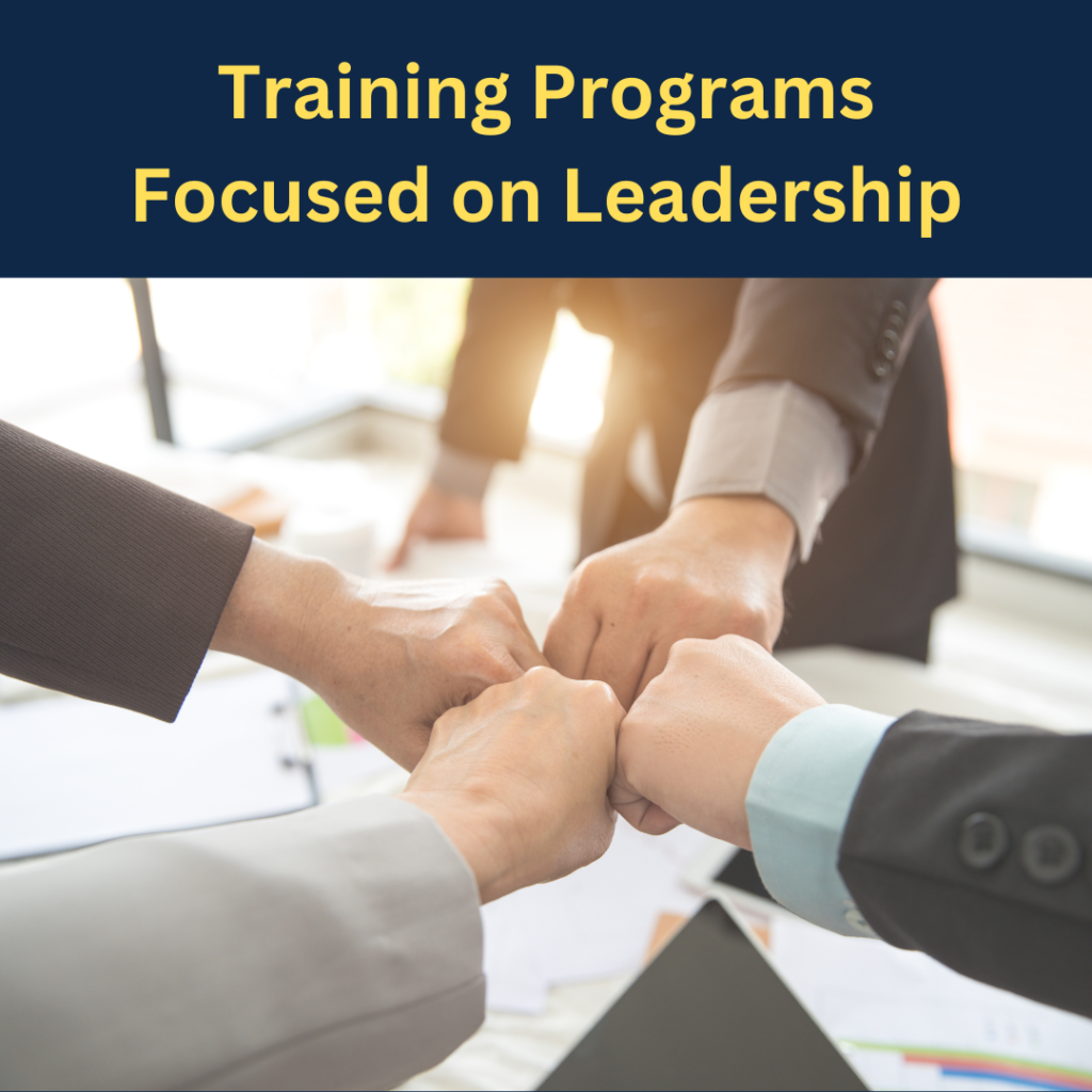 Corporate Training Programs Training programs focused on leadership