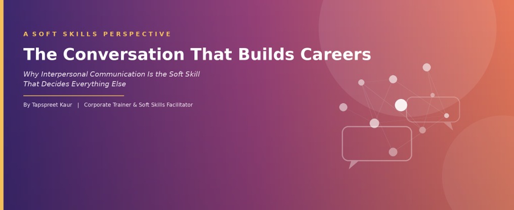 The Conversation that builds Careers